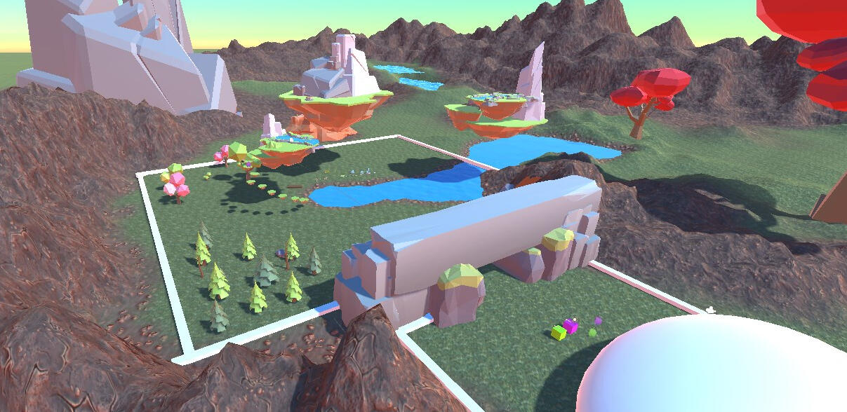 Basic meshes in place