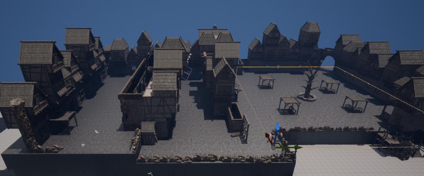 The city marketplace by Beatrice